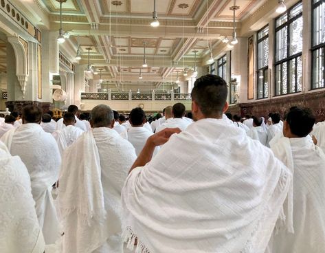 ALBAWABA The Hajj pilgrimage is one of the most significant and sacred journeys for Muslims worldwide, Ihram for Umrah and Hajj is the first necessity of the pilgrimage... Pilgrimage, Hajj Ihram, Hajj Pilgrimage, Prayer Room, The First, Lifestyle