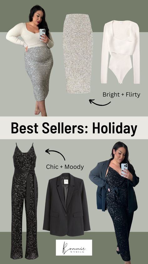 sequin jumpsuit, midsize fashion, holiday outfit, NYE outfit ideas, plus size outfit, sequin skirt, bodysuit Plus New Years Outfit, Curvy Holiday Party Outfit, Midsize Bodysuit Outfit, Midsize New Year Outfit, Plus Holiday Party Outfit, Midsize New Years Eve Outfit, New Year’s Eve Outfit Plus Size, Midsize Outfits Party, Midsize Nye Outfit