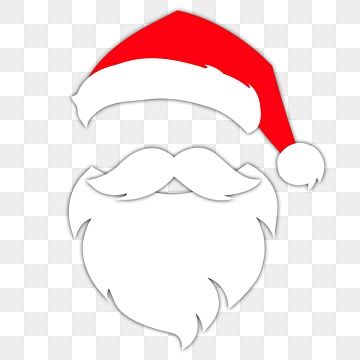 Santa Claus Faceless Template, Faceless Santa Template, White Beard Men, Santa Claus Template, Beard Clipart, Christmas Hat Png, Beard Vector, Santa Hat Vector, Santa Hat Png