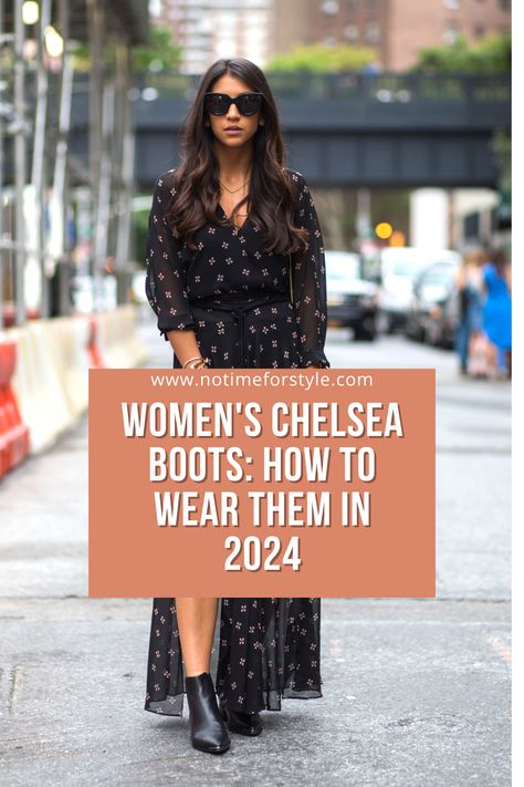 Unleash bold feminine vibes with Chelsea Boots for Women! Elevate your style effortlessly - a guide to mastering chic comfort. Your go-to choice for versatile elegance. 👢✨ #ChelseaBoots #WomenFashion #EffortlessChic #VersatileElegance" Boot Styles 2023, Ankle Boots 2023 Trend, Dress Chelsea Boots Outfit, Chelsea Boots With Dress Outfits, Chelsea Boots Outfit 2023, Boots 2023 Winter, Boots Winter 2023/2024, Boot Trends Fall 2023, 2024 Boot Trends Women