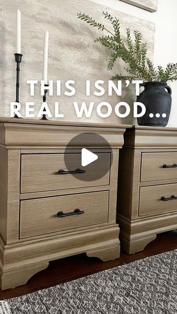 Faux Wood Dresser Makeover, How To Paint Furniture To Look Like Wood, Diy Faux Wood Grain How To Paint, Paint That Looks Like Wood, Faux Wood Painting Technique, Paint Faux Wood Grain, Wood Look Paint, Faux Painted Wood, Wood Makeover