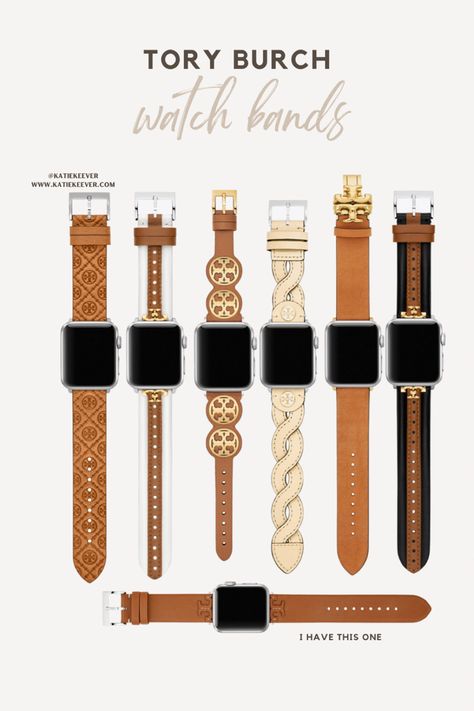 Tory Burch Apple Watch Band, Designer Apple Watch Bands, Elegant Apple Watch Bands, Dressy Apple Watch Bands Women, Classy Apple Watch Bands, Cute Apple Watch Bands Aesthetic, Aesthetic Apple Watch Bands, I Watch Bands For Women, Apple Watch Bands Women Fashion