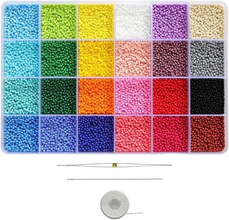 Craft Beads, Glass Craft, Bead Organization, Beaded Jewelry Necklaces, Beads Pictures, Beading Tools, Jewelry Making Kit, Earring Making, Beading Needles