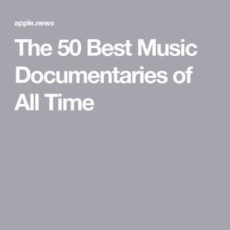 The 50 Best Music Documentaries of All Time Paris Is Burning, Werner Herzog, Music Documentaries, Romantic Period, Hoop Dreams, Best Documentaries, Orson Welles, Sundance Film, Get Educated