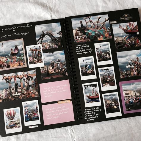 Photo album layout