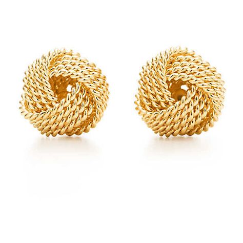 Tiffany Twist Knot Earrings ($750) found on Polyvore Tiffany And Co Earrings, Citrine Drop Earrings, Gold Knot Earrings, Twist Jewelry, Twist Earrings, Knot Jewelry, Tiffany And Co Jewelry, Knot Stud Earrings, Knot Studs