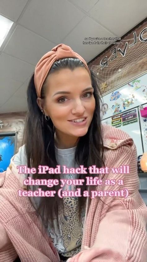 You can thank me later 😉 But seriously… If you have students who use iPads & don’t stay on the apps they are supposed to be on, this hack will change your life 🤯 FOR REAL!!! #teachers #teachersoftiktok #teacherlife #specialeducationteacher #spedteacher #behaviorteacher #ipadhack #ipadteacher #teacherhack #teachertips #fyp #parenthack #parentsoftiktok #teachersofinstagram #teachersfollowteachers | Ms. Chyna | Ms. Chyna · Original audio Ipad Teacher, Ipad Hacks, Classroom Management Tips, Ipad Kids, Sped Teacher, Teacher Things, Thank Me Later, Classroom Technology, Special Education Teacher