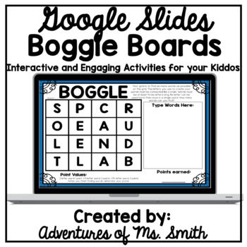 *ON SALE for the first 10 people! Price will increase to $4 after ten have purchased! Challenge your kiddos with these FUN Google Slides Boggle Boards! This pack includes 10 different Boggle Boards that you can push out to your students in Google Classroom using Google Slides. The boards vary in dif... Math Boggle, Boggle Board, Ms Smith, Speaking Games, Virtual Teaching, Have Fun Teaching, Word Work Activities, 6th Grade Ela, Spelling Activities