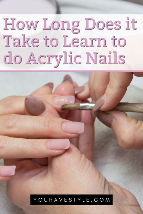 Discover how long does it take to learn to do acrylic nails at home for beginners. How To Apply Acrylic Nails Step By Step At Home, Diy Short Acrylic Nails At Home, Things Needed For Acrylic Nails, What Do You Need To Do Acrylic Nails At Home, Home Acrylic Nails Diy, Diy Acrylics At Home, Steps For Acrylic Nails At Home, Do Your Own Acrylic Nails At Home, Diy Nails At Home Step By Step