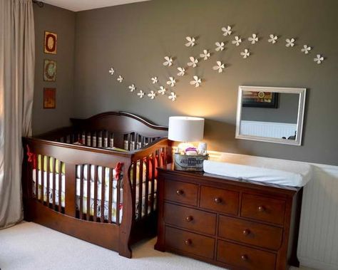 . Nursery Room Colors, Baby Boy Room Colors, Boy Nursery Design, Brown Crib, Boy Nursery Colors, Boy Nursery Themes, Baby Room Colors, Baby Boy Nursery Themes, Themes Ideas