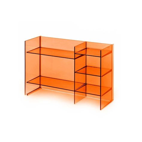 Sound Rack - Kartell - 148€ Small Bathroom Cabinets, Sports Court, Furniture Acrylic, Acrylic Trophy, Acrylic Cabinets, Acrylic Organizer Makeup, Seattle Homes, Acrylic Furniture, Small Cabinet