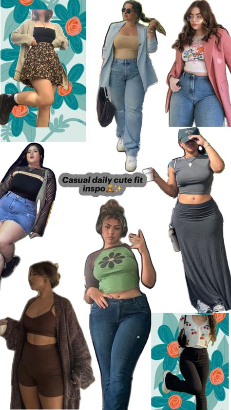 Who said Thick thighs and pretty eyes girlies can’t look!? Good these are some cute fits Chubby Girl Outfits, Cute Fit, Pretty Eyes, Who Said, Cute Fits, Fitness Inspo, Girl Outfits