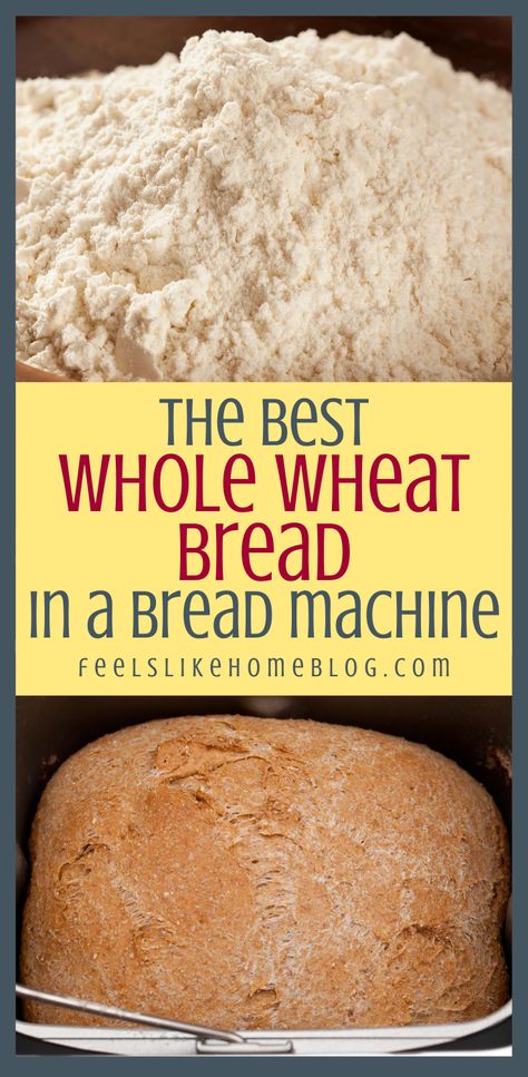 Bread Using Bread Machine, Whole Wheat Oatmeal Bread Machine Recipes, Homemade Bread Using Bread Machine, Homemade Bread In A Bread Machine, Thermomix, Best Whole Wheat Bread Machine Recipe, Homemade Wheat Bread Recipes Breadmaker, Sourdough For Bread Machine, Bread Machine Recipes Wheat