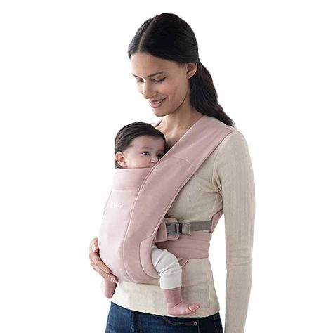 Amazon.com: Ergobaby Embrace Cozy Newborn Baby Wrap Carrier (7-25 Pounds), Blush Pink : Everything Else Newborn Carrier, Baby Carrier Wrap, Baby Carrier Newborn, Wrap Carrier, Newborn Essentials, The Embrace, Baby Protection, Baby Wrap Carrier, Happy Mom