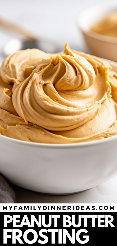 Homemade Peanut Butter Frosting Peanut Butter Cookie Frosting, Peanut Butter Icing For Cookies, Peanut Butter Cream Frosting, Peanut Butter Icing For Cake, How To Make Peanut Butter Frosting, Homemade Peanut Butter Icing, Peanut Butter Icing Recipe 3 Ingredients, Peanut Butter Cake Frosting, Peanut Butter Frosting For Cake