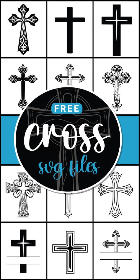 These cross svg files are perfect for Easter time, or for simply creating faith-based crafts or projects. Choose from a stunning collection of free cross svg files. Stencil Svg Free, Free Svgs For Cricut, Stencil Patterns Printable Design, Wood Burning Cross Ideas, Free Cross Earring Svg Files For Cricut, Free Svg Files For Cricut, Svg Free Files For Cricut, Rosary Svg Free, Free Svg Files