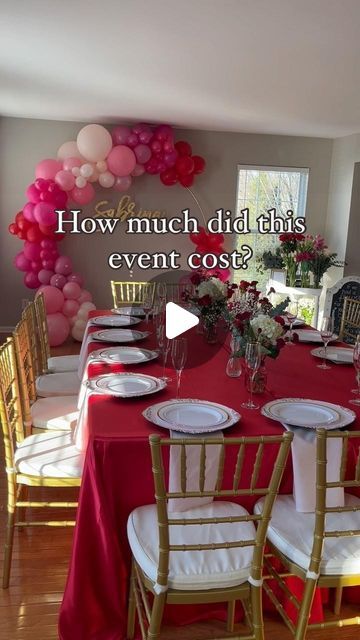 Berlin Rental on Instagram: "Want to know how much this event cost? 
Here is the price breakdown for this brunch
▪️Balloons - $400
▪️Rentals (gold chivari chairs, cushions, tables, linens, chargers, champagne glasses, flower bar stand, mimosa bar, welcome sign, easel) - $495
▪️Custom name sign - $175
▪️Desserts - $350
▪️Flower bar - $300
▪️Centerpieces - $200
▪️Catering - $575
Total - $2,495 

We can help you plan your elegant event at home too! Contact us for a quote or make an appointment to come into our office for a free consultation. 
.
.
#njevents #njwedding #njbabyshower #njbridalshower #njtent #njeventplanner #njeventrentals #njweddingplanner #njengagedcouples" Brunch Ideas Decoration Table, Welcome Sign Easel, Gold Chivari Chairs, Sign Easel, Chivari Chairs, Bar Stand, Brunch Decor, Mimosa Bar, Flower Bar