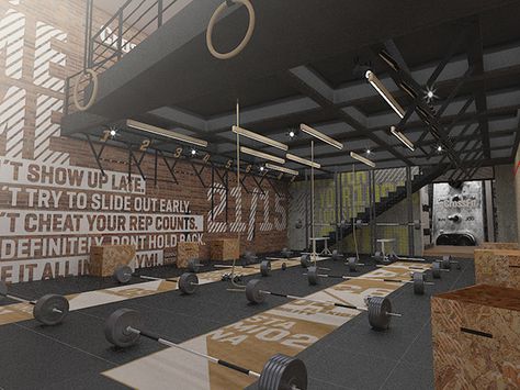 Crossfit DLX Design, Gym, Crossfit, Brick Wall, Hold On, Wall