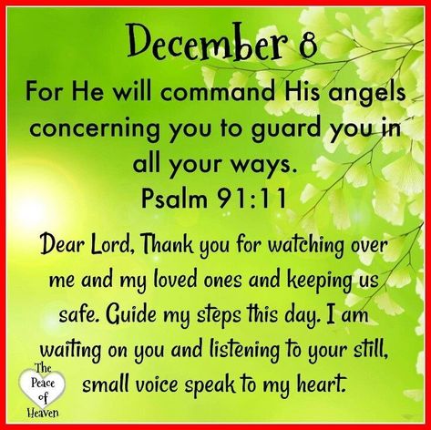 December Blessings, Christmas Legends, December Scriptures, December Images, Christmas Greetings Quotes, Psalm 91 11, December Quotes, Prayer For Love, Self Respect Quotes