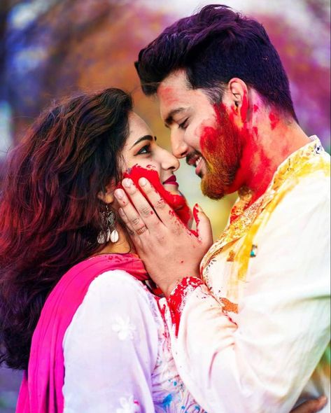 Holi Girls, Happy Holi Photo, Holi Pictures, Happy Holi Images, Holi Photo, Holi Images, Pre Wedding Photoshoot Outfit, Image Couple, Holi Special