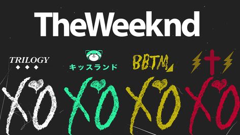 The Weeknd Xo Logo, The Weeknd Trilogy, The Weeknd Abel, The Weeknd Albums, Cooler Ideas, Abel Tesfaye, Iphone Wallpaper Sky, Funny Animal Jokes, Stage Name