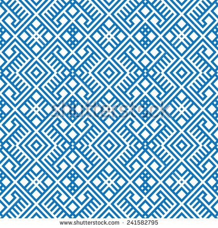 Mayan Pattern Stock Photos, Images, & Pictures | Shutterstock Mayan Pattern Design, Mayan Headdress, Native Blankets, Maya Pattern, Ix Chel, Mayan Pattern, Mayan Design, Background Blue, Design Board