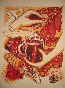 Coffee Art Coffee Graphics, Mural Cafe, Vintage Tattoo Design, Coffee Artwork, Coffee Cup Art, Coffee Illustration, Cafe Art, Coffee Poster, Cup Art