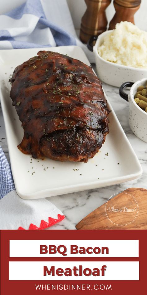 Bbq Bacon Meatloaf, Quick Beef Recipes, Party Punches, Bacon Meatloaf, Bbq Meatloaf, Oven Roasted Sweet Potatoes, Quick Pasta Recipes, Slow Cooker Recipes Beef, Bbq Bacon