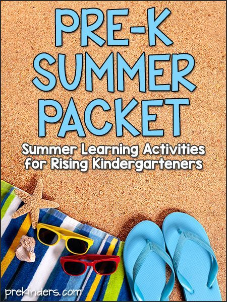 Pre-K Summer Packet (Preschool Kids Going to Kindergarten): free printable pack Going To Kindergarten Activities, Themes For Summer Preschool, Prek Summer Activities, Kindergarten Summer School, Letter Printables, Summer Learning Activities, Summer Packet, Summer Preschool Activities, Summer Kindergarten