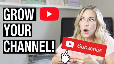 How to Get Your FIRST 100 SUBSCRIBERS on YouTube (7 Tips to GROW Your YouTube Channel FAST in 2020!) // This advice for new YouTubers will teach you how to grow your YouTube channel so that you get more subscribers and views, helping you be eligible for monetization. As a new YouTuber, it seems like no one is watching you videos and can be frustrating not knowing how to grow on YouTube. How To Grow Your Yt Channel, First Video On Youtube, Youtube To Watch, Workout To Lose Leg Fat Fast, How To Youtube, How To Get Views On Youtube, Youtube Home Page, Link To Youtube, Youtube First Video Ideas