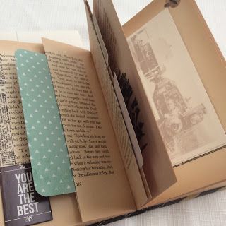 Journals Made From Old Books, Making A Junk Journal From An Old Book, Junk Journal Using Old Books, Old Book Junk Journal, Altered Book Journal How To Make, Junk Journal Out Of Old Book, Old Book Journal Diy, Junk Journal From Old Book, Altered Book Junk Journal