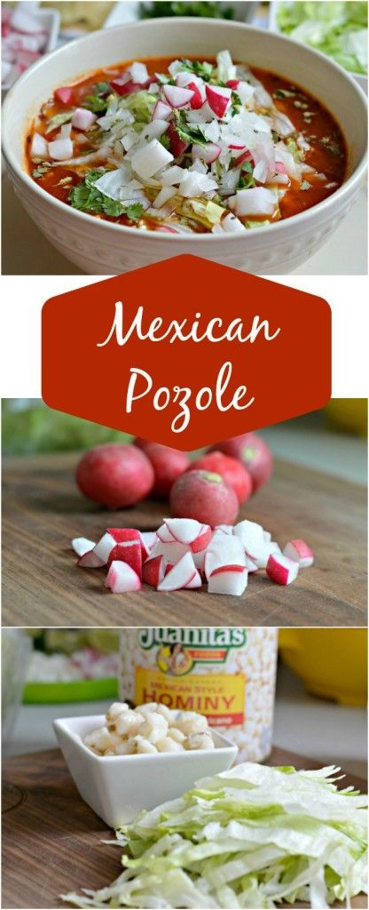 Mexican Pozole is a delicious Mexican soup that is served at all major events. The flavors are perfect together and you will love it! Authentic Mexican Pozole Recipe, Mexican Cake Recipes, Ceviche Recipe Mexican, Pozole Soup, Mexican Beans Recipe, Mexican Pozole, Pozole Recipe, Traditional Mexican Food, Mexican Chicken Recipes