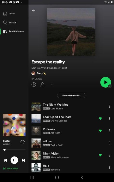 Songs To Escape Reality, Runaway Lyrics, Playlist Spotify, Escape Reality, Music Mood, Taylor Swift Lyrics, Song Playlist, Spotify Playlist, Music Playlist