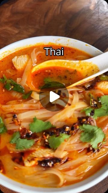 The best soups | Did someone say soup?? (Recipe at amateurprochef.com)  Thai Red Curry Noodle Soup Easy 30 minute recipe: Ep 8.  #homecooking #athomerecipe... | Instagram Thai Red Curry Beef, Thai Red Curry Noodle Soup, Thai Red Curry Soup, Thai Soup Recipes, Thai Curry Soup, Thai Noodle Soups, Chinese Noodle Recipes, Red Curry Noodle Soup, Curry Noodle Soup