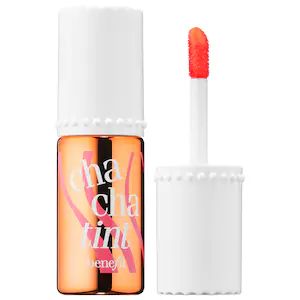 What it is:A mango-tinted lip and cheek stain.What it does:This mango-tinted stain beautifully blushes lips and cheeks with a tropical sunset hue. Smooch-proof and smudge-proof, this sheer stain will have you looking deliciously sun-kissed for hours. Benefit Blush, Cheek Blush, Birthday Things, Lip Blush, Makeup Wishlist, Blush On Cheeks, Cheek Stain, Tropical Sunset, Cheek Tint