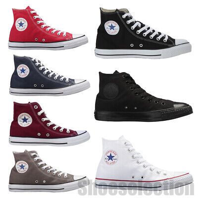 Top Rated Converse CHUCK TAYLOR All Star High Top Unisex Canvas Shoes Sneakers NEW, New Women's shoes Linnet, Men Trainers, Converse Classic, Women Ideas, Shoes Ideas, New Converse, Sneakers New, Men Sneakers, Star Shoes