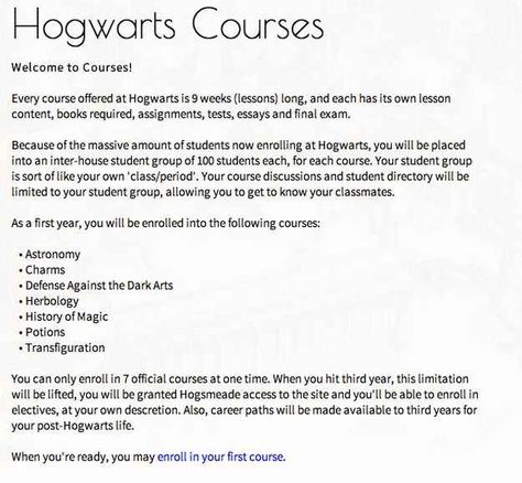 Hogwarts Is Here takes things pretty seriously. Each course lasts nine weeks and you have to complete tests and a final exam in order to pass. Online Hogwarts, Hogwarts Is Here, Hogwarts Online, Hogwarts Classes, Final Exam, Hogwarts School, Harry Potter Love, Harry Potter Obsession, Wizarding World Of Harry Potter