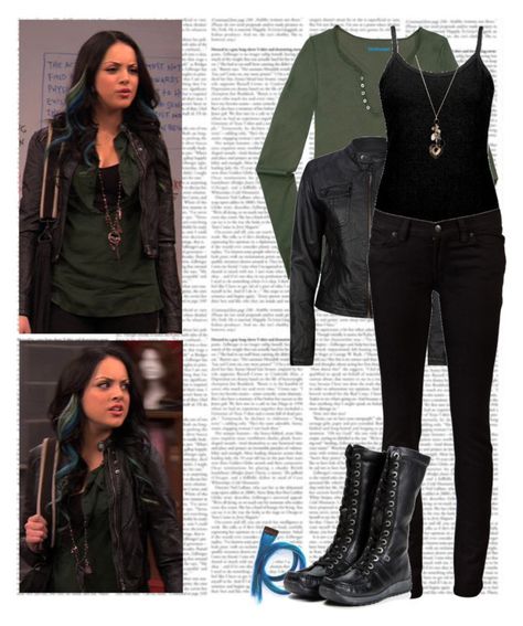 Uwu Style, Jade Clothes, Elizabeth Gillies Victorious, Black Inspired Outfits, Jade West Style, E Girl Outfits, Jade West, Liz Gillies, Tv Show Outfits