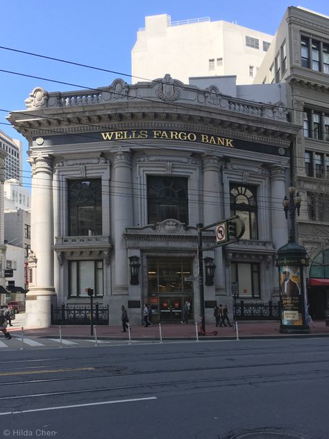 The Wells Fargo Bank on Market Street. San Francisco, CA Female Army Soldier, Wells Fargo, Living In San Francisco, Bank Of America, New Town, California Dreamin', Bay Area, San Francisco, California