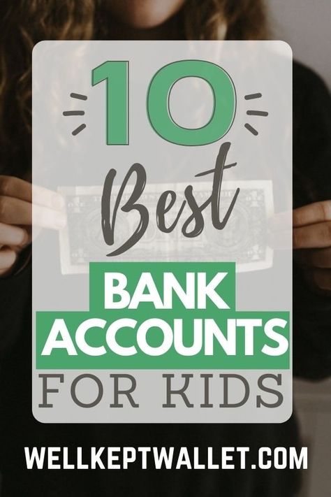 The best bank accounts for kids, along with your guidance, will help your kids learn to be responsible with money management. Investing For Kids, Savings Account For Kids, Savings For Kids, Kids Money Management, Kids Saving Money, Ways To Build Credit, Learning Money, Kids Budget, Opening A Bank Account