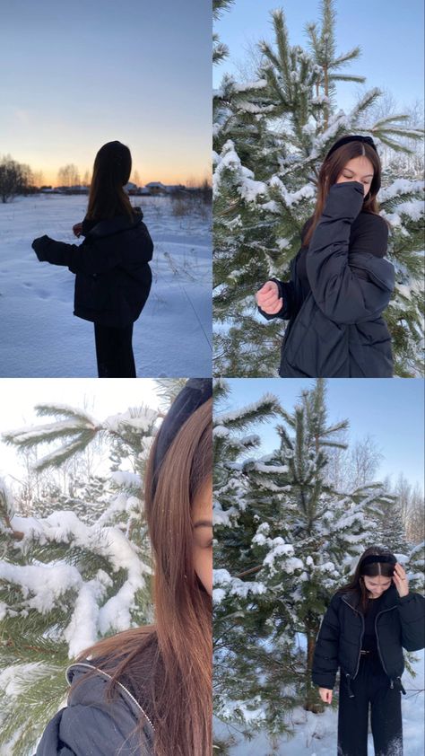 Cute Winter Poses For Instagram, Photography Poses In Snow, Poses In Winter Picture Ideas, Poses With Snow, Winter Pic Ideas Instagram, Poses For Pictures Winter, Snow Pic Ideas Instagram, Manali Photoshoot Ideas, Manali Outfits Women Winter