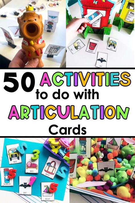 Speech Therapy Articulation Games, Backing Speech Therapy Activities, K Articulation Activities, Articulation Centers Speech Therapy, Jenga Speech Therapy, Cvc Speech Therapy Activities, Animal Speech Therapy Activities, Play Based Articulation Therapy, Easy Speech Therapy Activities