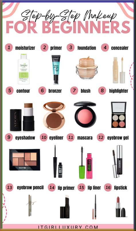 Let's start from scratch and learn how to apply makeup step-by-step! With my beginner-friendly tutorial, you'll gain the confidence to create beautiful looks that enhance your natural features. From skincare prep to mastering eyeshadow application, I'll share all my tips and tricks to help you become a makeup pro! Teenage Makeup, Eyeshadow Application, Makeup Pro, Makeup Step By Step, Apply Makeup, Makeup For Beginners, How To Apply Makeup, Bridal Makeup, From Scratch