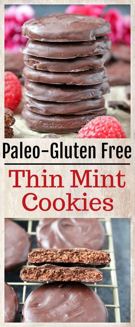 Paleo Running Momma, Chocolate Covered Cookies, Seasonal Eating, Paleo Cookies, Chocolate Sugar Cookies, Paleo Baking, Paleo Sweets, Mint Cookies, Peppermint Cookies