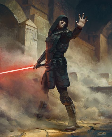 Rav Naraan, Cristi Balanescu on ArtStation at https://www.artstation.com/artwork/n1AQ4 Sith Warrior, Dark Jedi, Star Wars Illustration, Edge Of The Empire, Sith Lords, Sith Empire, Star Wars Oc, Star Wars Sith, Concept Art World