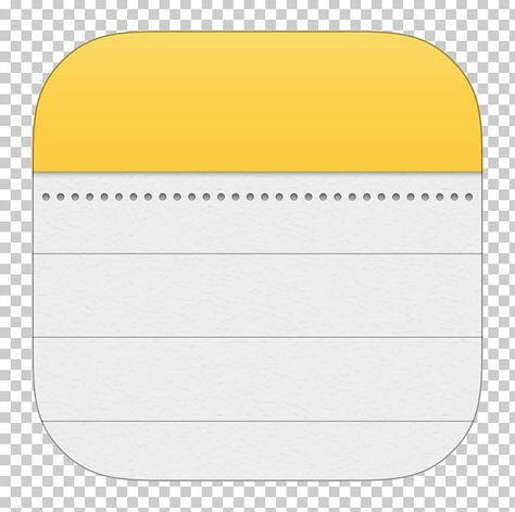 Ios Notes Icon, Notes Icons Aesthetic, Apple Notes App, Ios Notes, Notes Iphone, Notes App Icon, Book Branding, Iphone Png, Computer Apple