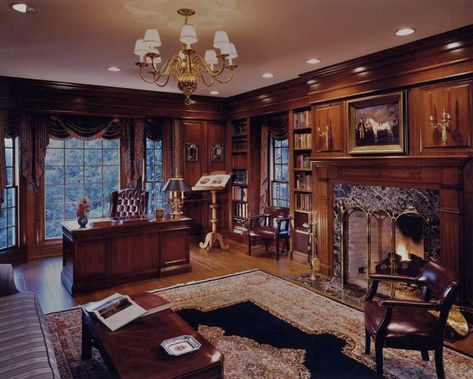 Study Room Vintage, Library Room Luxury, Castle Study Room, Mansion Study Room, Gothic Study Room, Study Library Room Ideas, Home Library Room Luxury, Vintage Study Room, Luxury Study Room