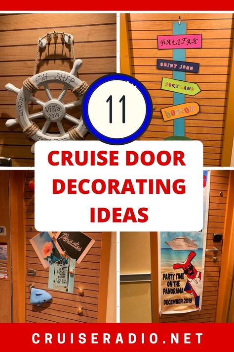 Disney Cruise Ideas Cabin Doors, Cruise Ship Door Wreaths, Cruise Wreath Ideas, Cruise Ship Door Decoration Ideas Anniversary, Unique Cruise Door Decorations, Cruise Door Decorations Alaska, Family Cruise Door Decorations, Door Decorations Cruise Ship, Dollar Tree Cruise Door Decor