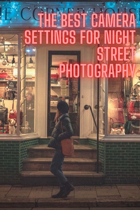 The Best Camera Settings for Night Urban and Street Photography Speedlight Photography, Best Street Photographers, Best Camera Settings, Night Life Photography, Photoshoot Camera, Night Street Photography, Street Photography Camera, Street Photography Tips, Street Photography Portrait