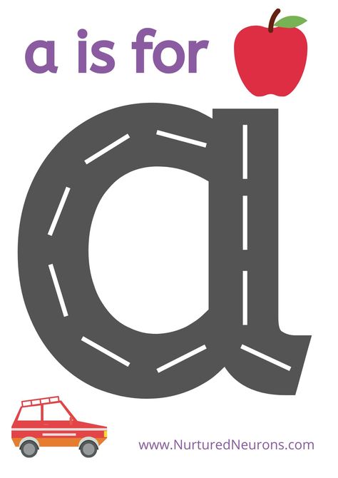 Letter Roads Free Printable, Small Letter A, Wedding Day Activities, Transportation Preschool Activities, Printable Road, Letter Flashcards, Happy Learning, Transportation Preschool, Free Preschool Printables